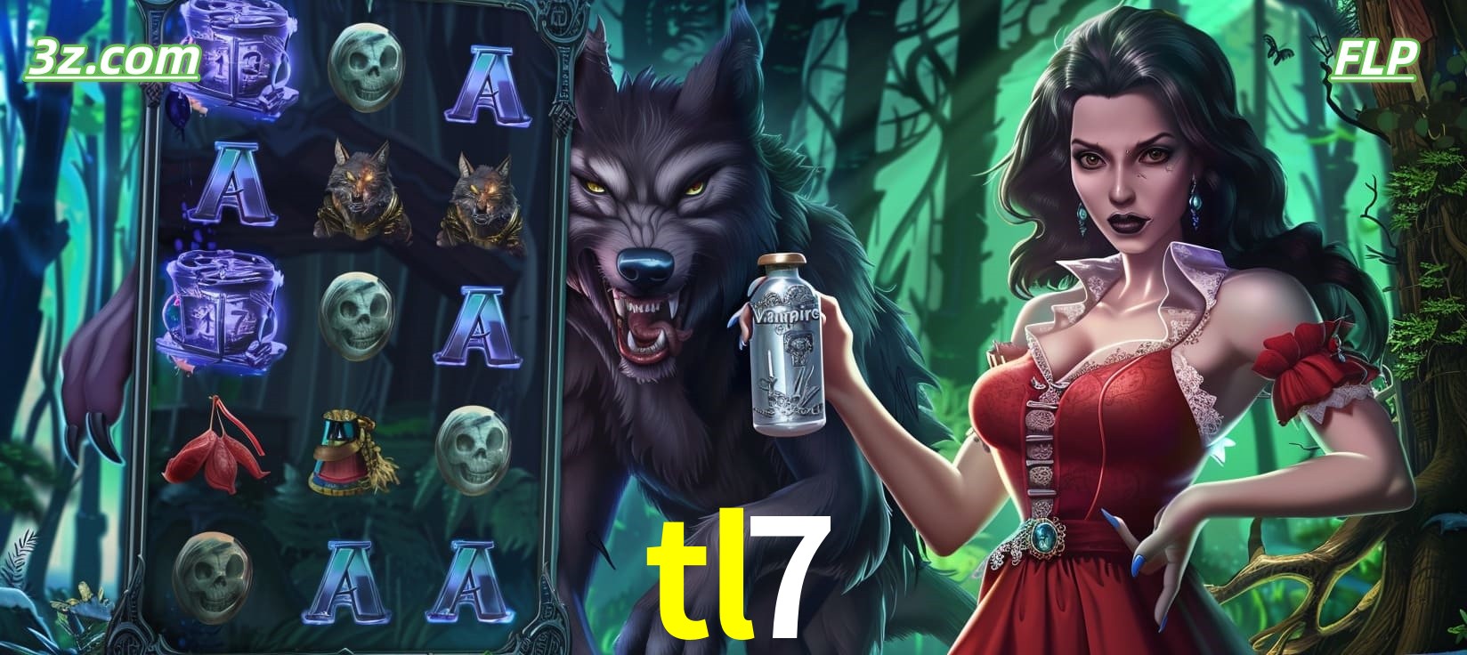 Slots online tema de lobisomem e vampira no tl7 cassino Brasil
