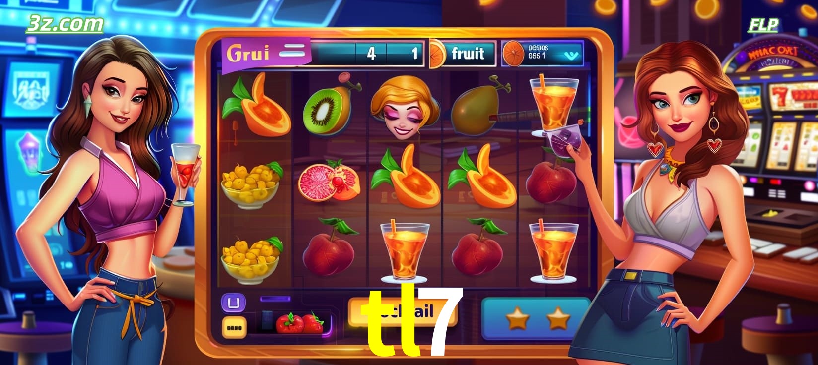 tl7 cassino online com caça-níqueis de frutas e coquetéis coloridos