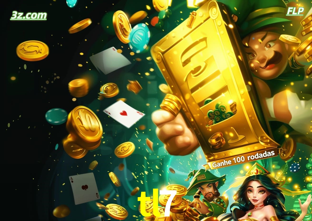 Cassino online tl7 Brasil com caça-níqueis e bônus de 100 rodadas grátis