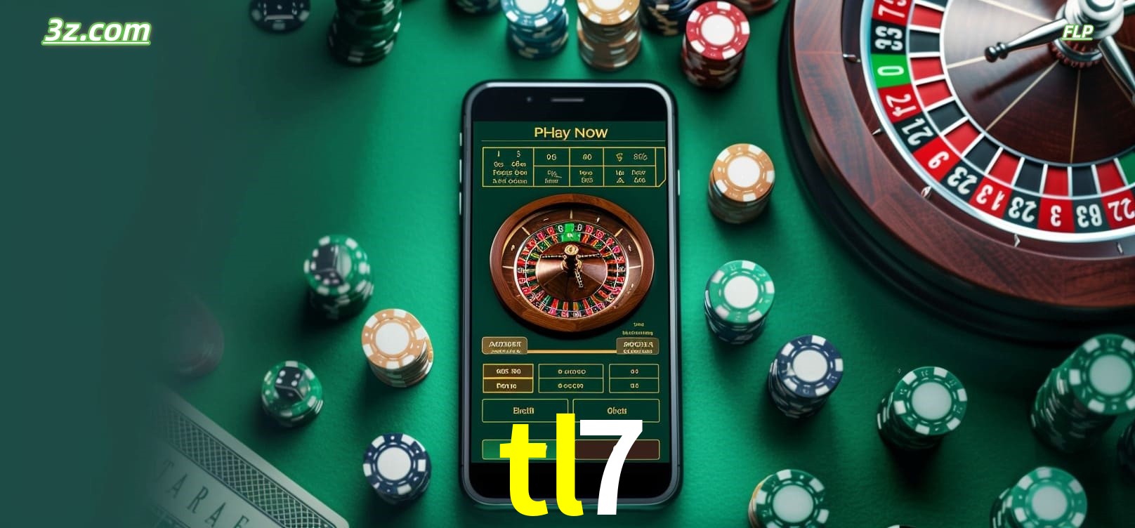 Roleta online no cassino tl7 disponível em celular e computador